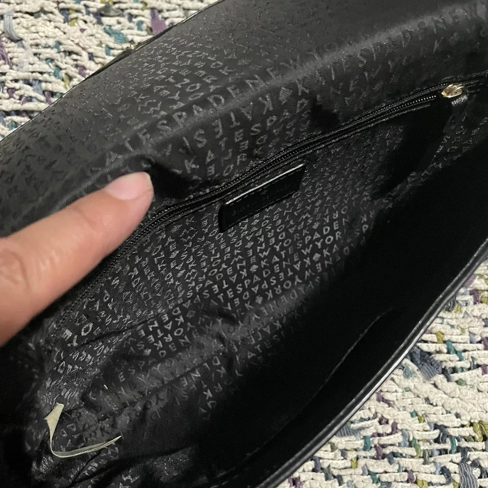 Kate Spade Black Alek Crossbody Charlotte Street‎ Tilden Place Leather satchel